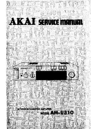 Сервисная инструкция Akai AM-U310 ― Manual-Shop.ru