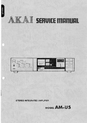 Сервисная инструкция Akai AM-U5 ― Manual-Shop.ru