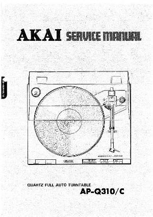 Сервисная инструкция Akai AP-Q310 ― Manual-Shop.ru