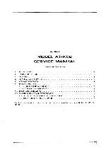 Service manual AKAI AT-K02, AM-U02