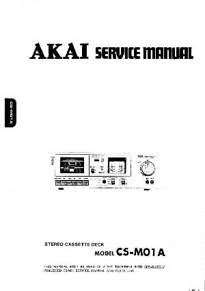 Service manual Akai CS-M01A ― Manual-Shop.ru