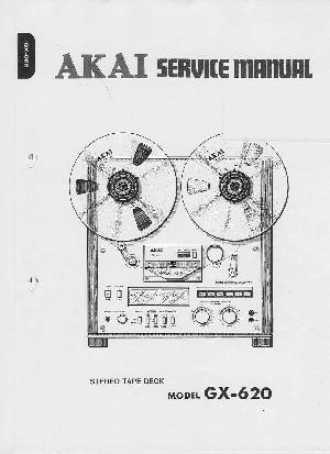 Сервисная инструкция Akai GX-620 ― Manual-Shop.ru