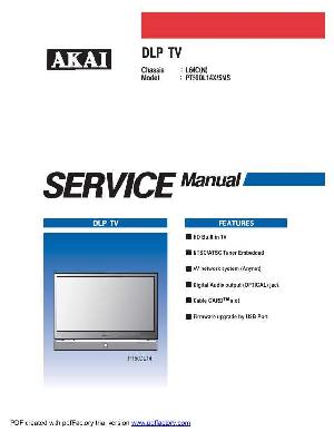 Сервисная инструкция Akai PT-50DL14X ― Manual-Shop.ru