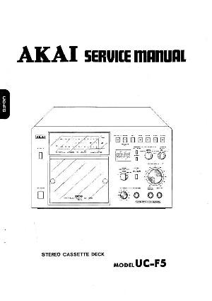 Сервисная инструкция Akai UC-F5 ― Manual-Shop.ru