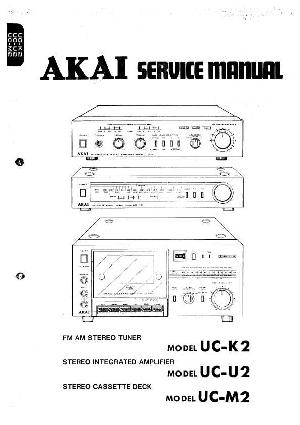 Сервисная инструкция Akai UC-K2, UC-M2, UC-U2 ― Manual-Shop.ru