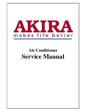 Сервисная инструкция Akira AC-S24HG ― Manual-Shop.ru