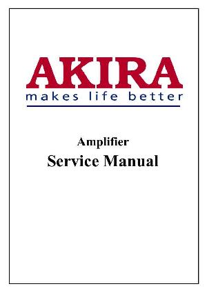 Сервисная инструкция Akira AMP-100R ― Manual-Shop.ru