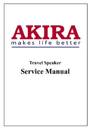 Сервисная инструкция Akira ATS-R1S ― Manual-Shop.ru