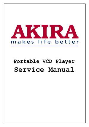 Сервисная инструкция Akira CD-300V ― Manual-Shop.ru