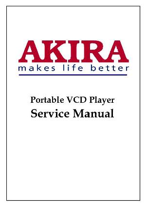 Сервисная инструкция Akira CD-400V ― Manual-Shop.ru