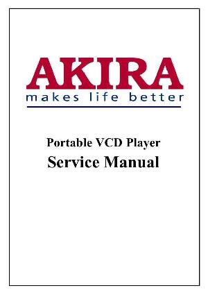 Сервисная инструкция Akira CD-600V ― Manual-Shop.ru