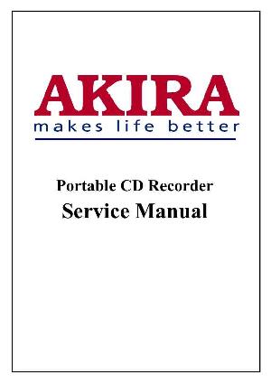 Сервисная инструкция Akira CD-8808 ― Manual-Shop.ru