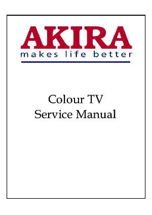 Сервисная инструкция Akira CT-21UX9 ― Manual-Shop.ru