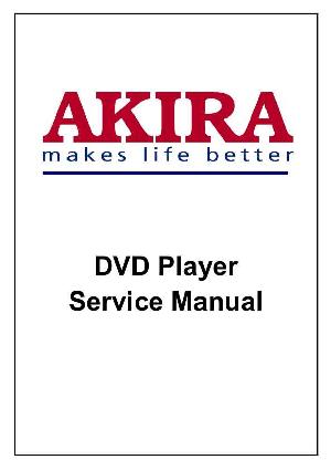 Сервисная инструкция Akira DVD-K2403DU ― Manual-Shop.ru