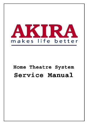 Сервисная инструкция Akira HTS-18DVD ― Manual-Shop.ru