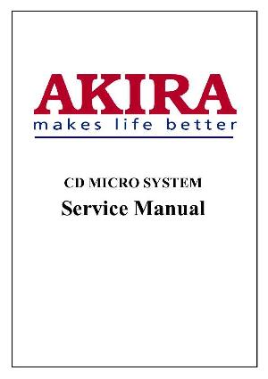 Сервисная инструкция Akira MC-1180 ― Manual-Shop.ru