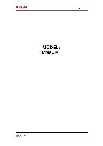 Service manual Akira MMS-151