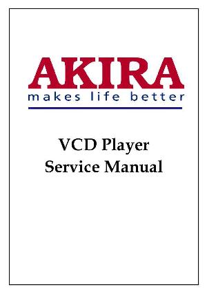 Сервисная инструкция Akira VCD-333 ― Manual-Shop.ru