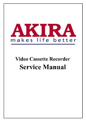 Сервисная инструкция Akira VCR-S207 ― Manual-Shop.ru