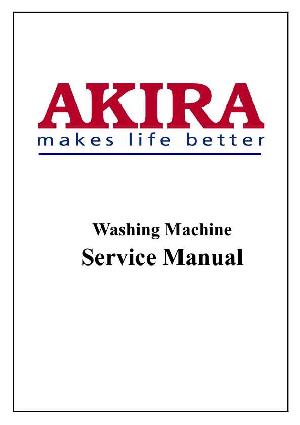 Сервисная инструкция Akira WM-521SA ― Manual-Shop.ru