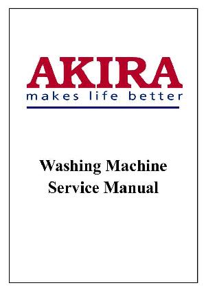Сервисная инструкция Akira WM-52FA1 ― Manual-Shop.ru