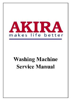 Сервисная инструкция Akira WM-52SA2L ― Manual-Shop.ru