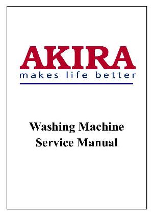 Сервисная инструкция Akira WM-52SAU1 ― Manual-Shop.ru
