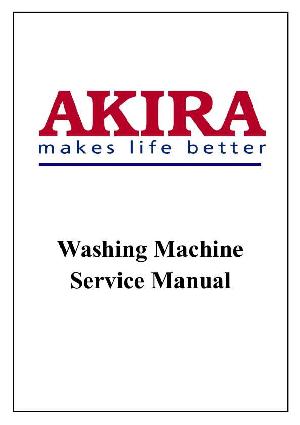Сервисная инструкция Akira WM-52SAU1L ― Manual-Shop.ru