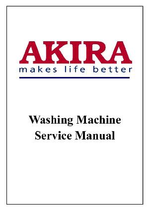 Сервисная инструкция Akira WM-62FL1 ― Manual-Shop.ru