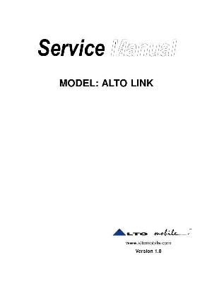 Сервисная инструкция Alto LINK ― Manual-Shop.ru