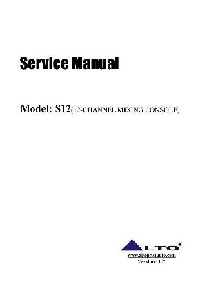 Service manual Alto S-12 ― Manual-Shop.ru