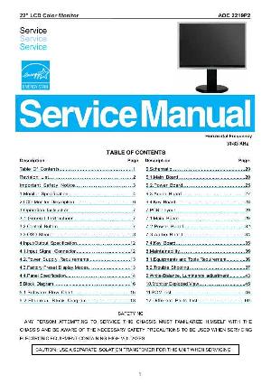 Service manual AOC 2219P2 ― Manual-Shop.ru