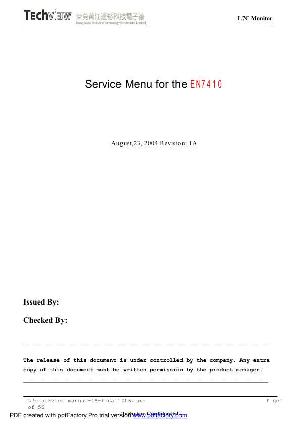 Service manual AOC EN7410 ― Manual-Shop.ru
