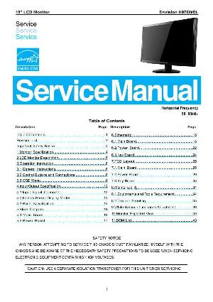 Сервисная инструкция AOC H976WDL ― Manual-Shop.ru