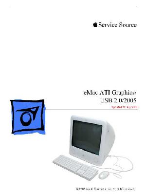 Сервисная инструкция Apple eMac ATI USB2 2005 ― Manual-Shop.ru