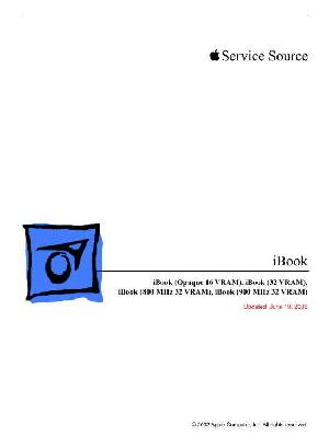 Service manual Apple iBook OPAQUE16V 32V ― Manual-Shop.ru