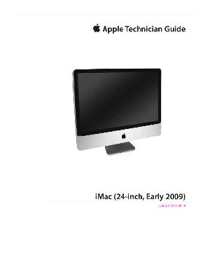 Сервисная инструкция Apple iMac 24 early '09 ― Manual-Shop.ru