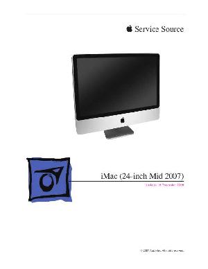 Service manual Apple iMac 24 mid '07 ― Manual-Shop.ru