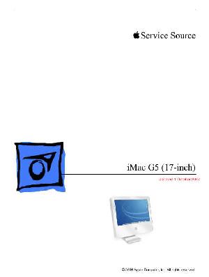 Сервисная инструкция Apple iMac G5 17 ― Manual-Shop.ru