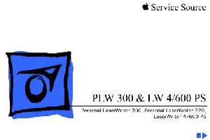 Сервисная инструкция Apple PLW 300 320 LW 4 600PS ― Manual-Shop.ru