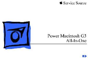 Service manual Apple PowerMac G3 ALL IN ONE ― Manual-Shop.ru