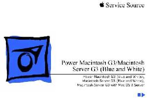 Сервисная инструкция Apple PowerMac G3 BLUE.WHITE ― Manual-Shop.ru