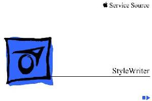Сервисная инструкция Apple STYLEWRITER ― Manual-Shop.ru