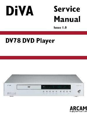 Service manual Arcam DV-78 ― Manual-Shop.ru