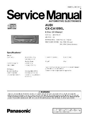 Сервисная инструкция Panasonic CX-CA1090L ― Manual-Shop.ru