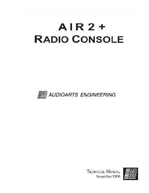 Сервисная инструкция Audioarts AIR-2+ ― Manual-Shop.ru