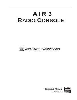Сервисная инструкция Audioarts AIR-3 ― Manual-Shop.ru