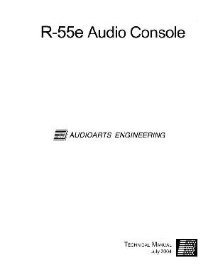 Сервисная инструкция Audioarts R-55E ― Manual-Shop.ru