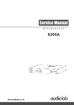 Service manual Audiolab 8200A ― Manual-Shop.ru