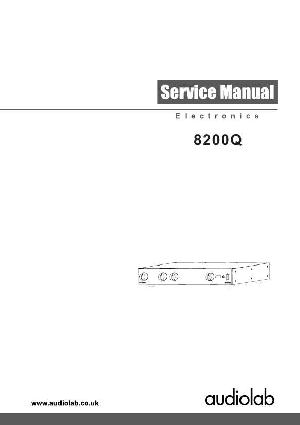 Service manual Audiolab 8200Q ― Manual-Shop.ru